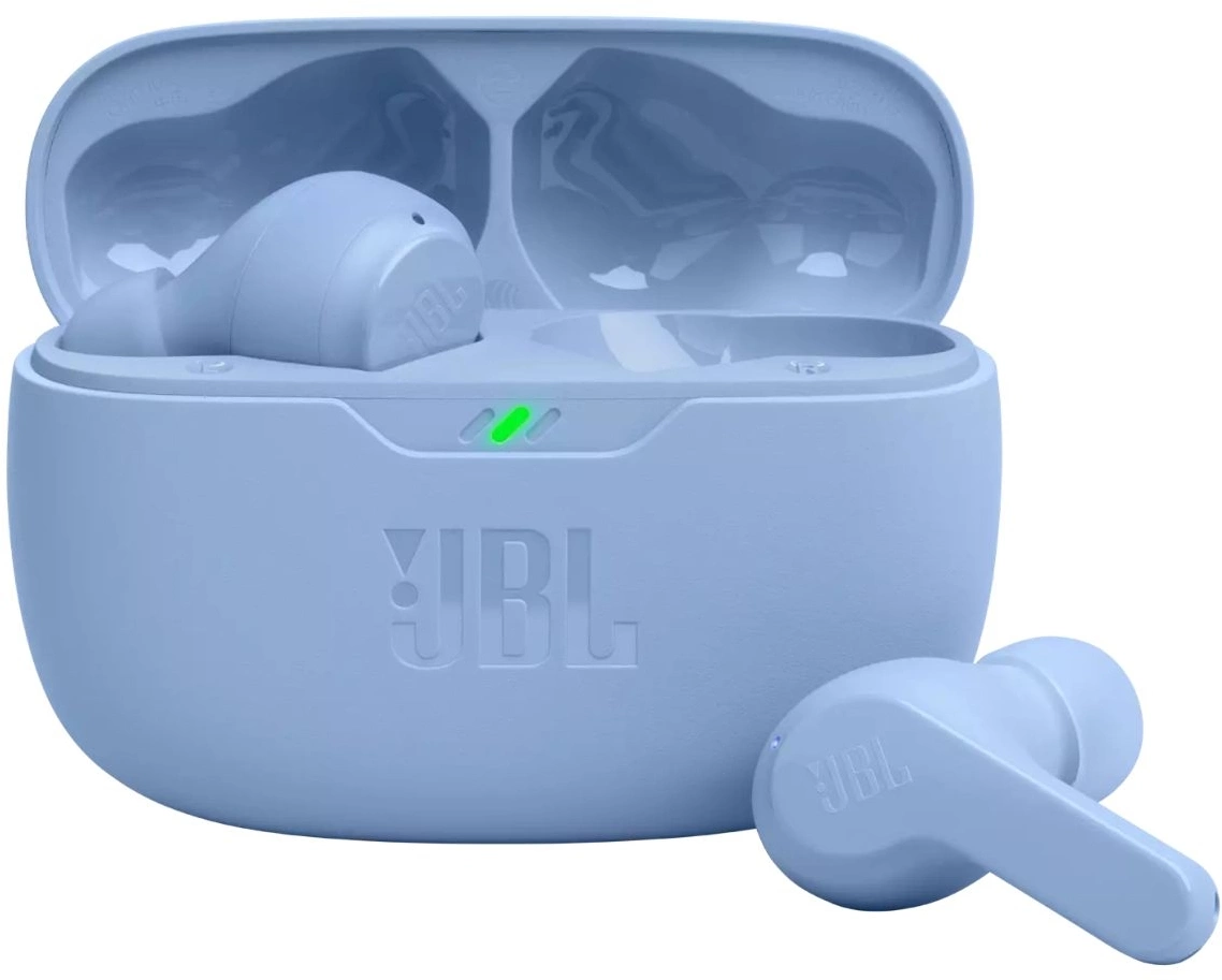 Наушники вкладыши JBL Wave Beam синий беспроводные bluetooth в ушной раковине (JBLWBEAMBLU)