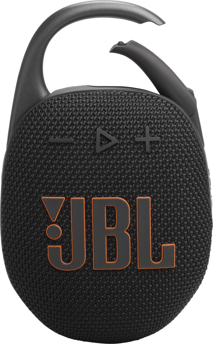 Колонка порт. JBL Clip 5 черный 7W Mono BT 1400mAh