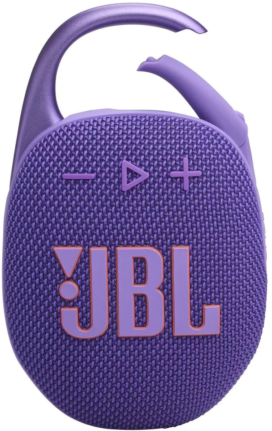 Колонка порт. JBL Clip 5 пурпурный 7W Mono BT 1400mAh