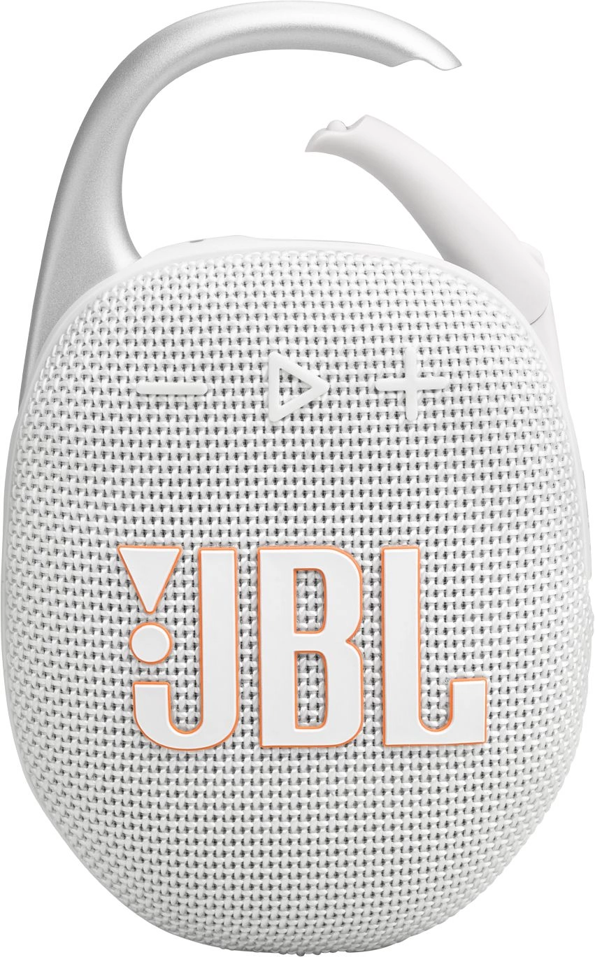 Колонка порт. JBL Clip 5 белый 7W Mono BT 1400mAh