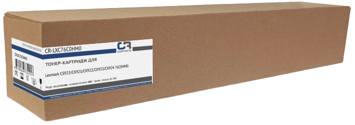 Картридж лазерный CopyRite CR-LXC76C0HM0 76C0HM0 пурпурный (34000стр.) для Lexmark CX921de/CX922de/CX923de/CX924dxe/CX924dte