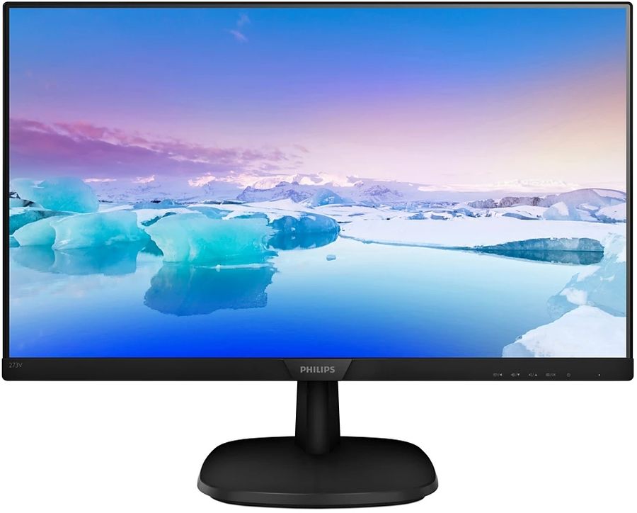 Монитор Philips 27" 273V7QJAB (00/01) черный IPS LED 16:9 HDMI M/M матовая 250cd 178гр/178гр 1920x1080 75Hz VGA DP FHD 4.37кг