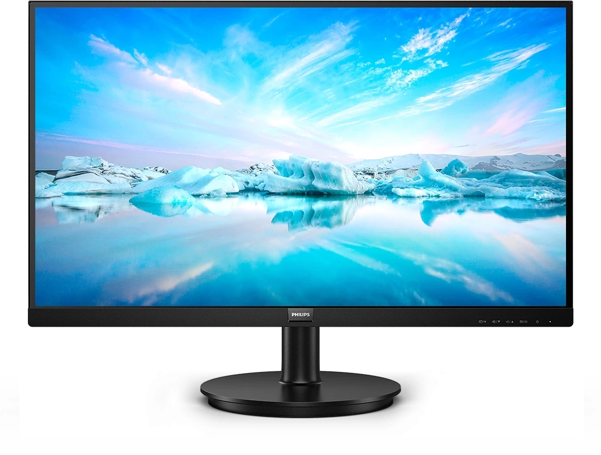 Монитор Philips 27" V Line 275V8LA черный VA LED 16:9 HDMI M/M матовая 250cd 178гр/178гр 2560x1440 75Hz DP 2K 4.06кг