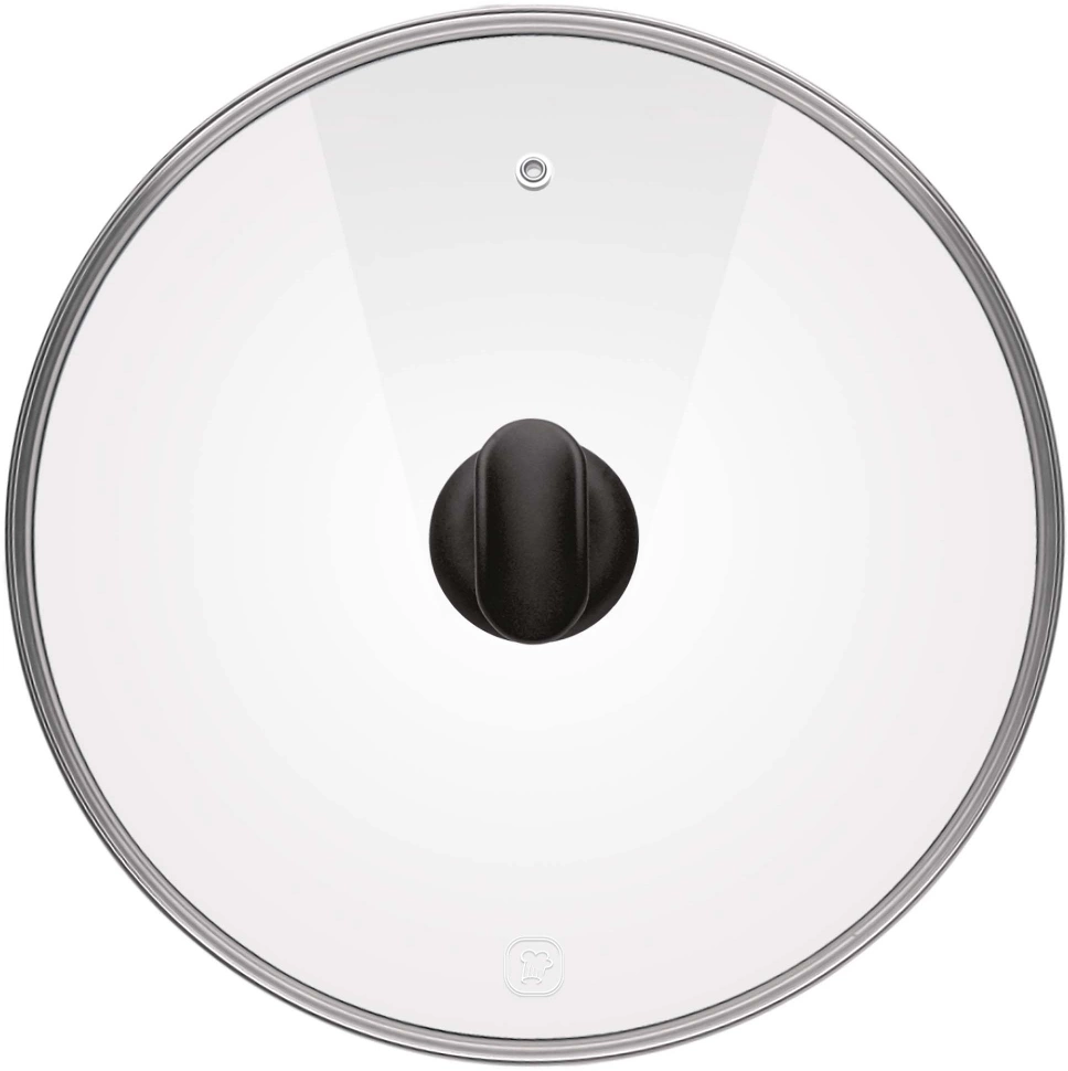 Крышка Rondell Weller RDA-123 d=28см крыш.прозрачный руч.черная