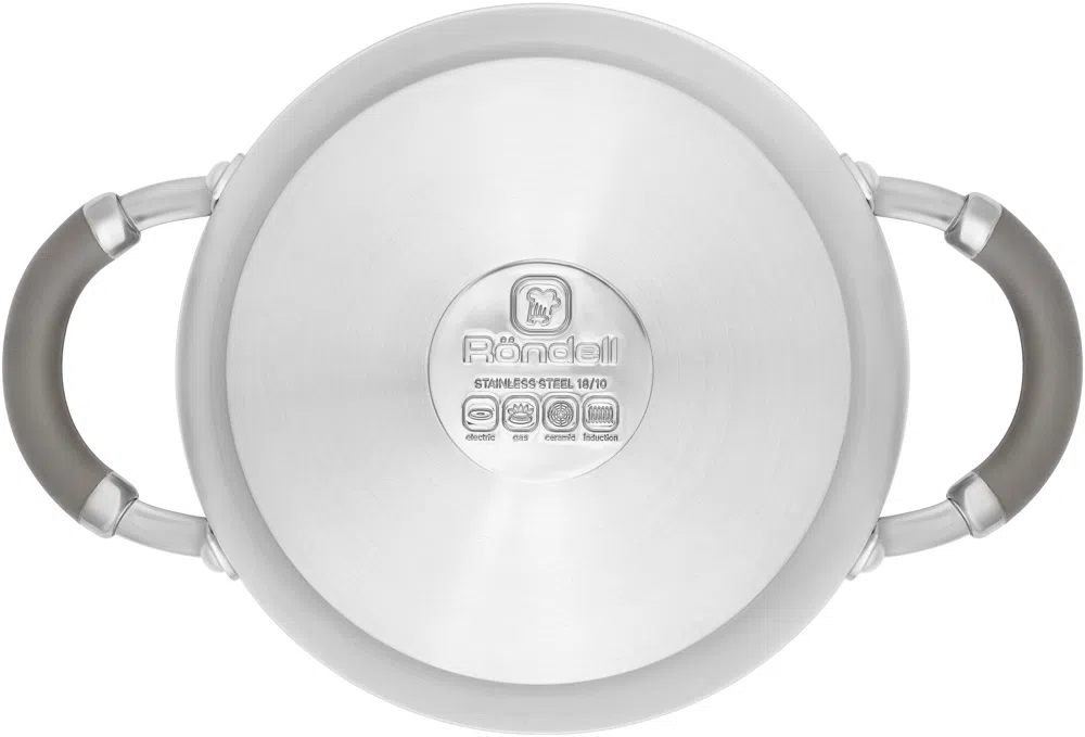 Кастрюля Rondell Balance RDS-755 5л. d=24см (с крышкой) стальной