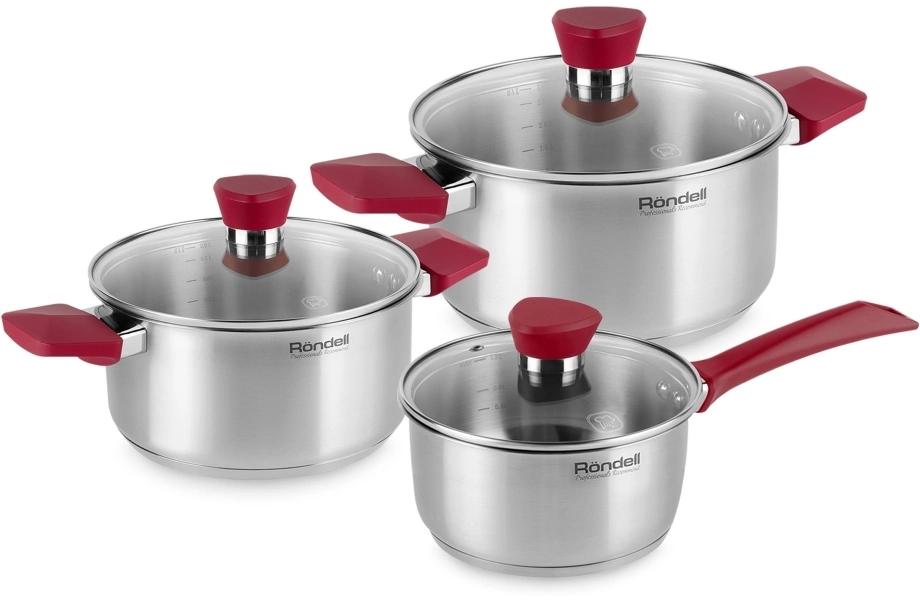 Набор посуды Rondell Strike RDS-817 6 предметов