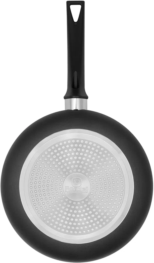 Сковорода Rondell Arabesco RDA-874 круглая 28см покрытие: Xylan Plus ручка несъемная (с крышкой) серый