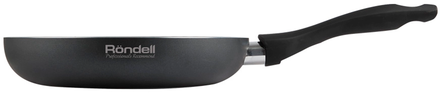 Сковорода Rondell Cassia RDA-1042 круглая 24см покрытие: Xylan Plus ручка несъемная (без крышки) графитовый