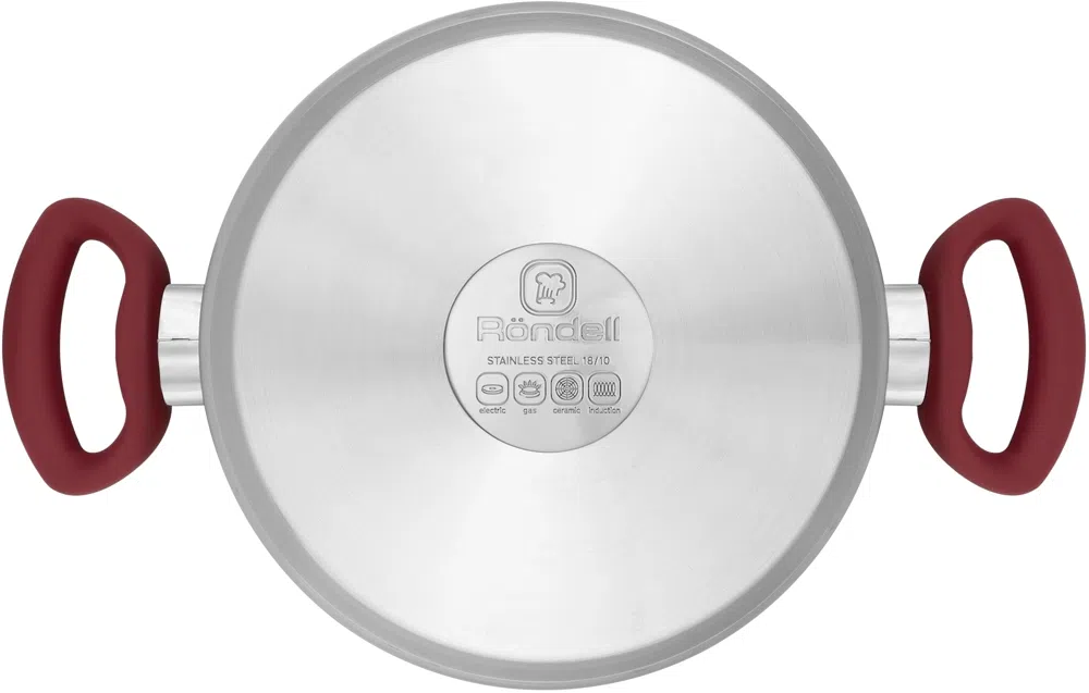 Кастрюля Rondell Heidi RDS-1113 2.8л. d=20см (с крышкой) стальной