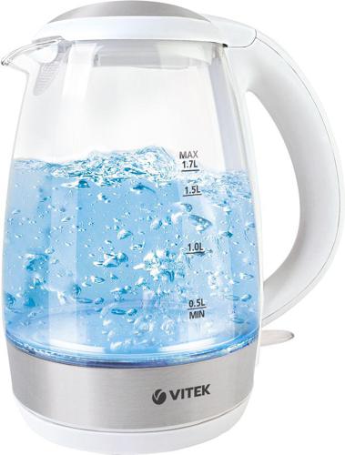 Чайник электрический Vitek VT-1153 1.7л. 2200Вт корпус: стекло