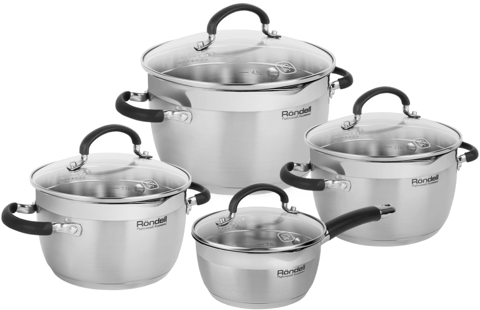 Набор посуды Rondell Prime RDS-1291 8 предметов