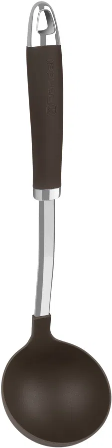 Половник для первых блюд Rondell Mocco RD-1379 коричневый/стальной упак.:картонная подложка