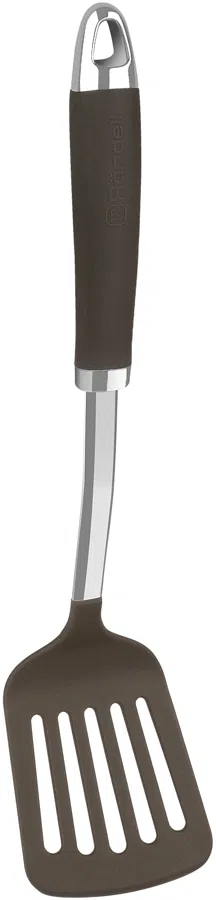 Лопатка для вторых блюд Rondell Mocco RD-1381 коричневый/стальной упак.:картонная подложка