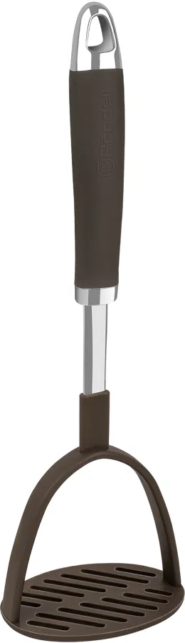 Картофелемялка Rondell Mocco RD-1382 коричневый/стальной упак.:картонная подложка