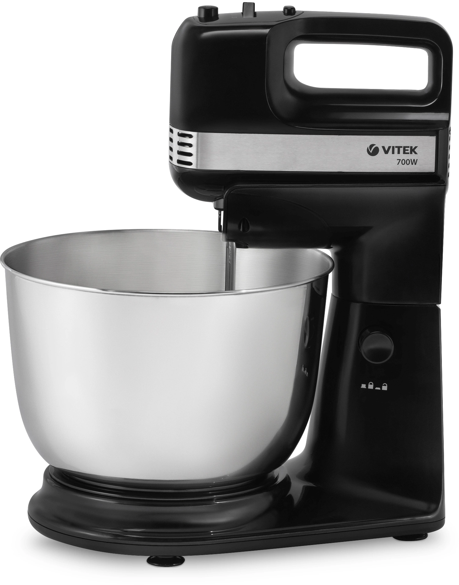 Миксер стационарный Vitek VT-1419 700Вт черный/стальной