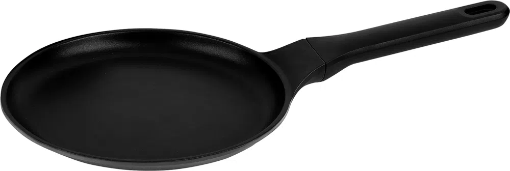 Сковорода блинная Rondell Zorro RDA-1455 круглая 24см покрытие: TriTitan ручка несъемная (без крышки) черный