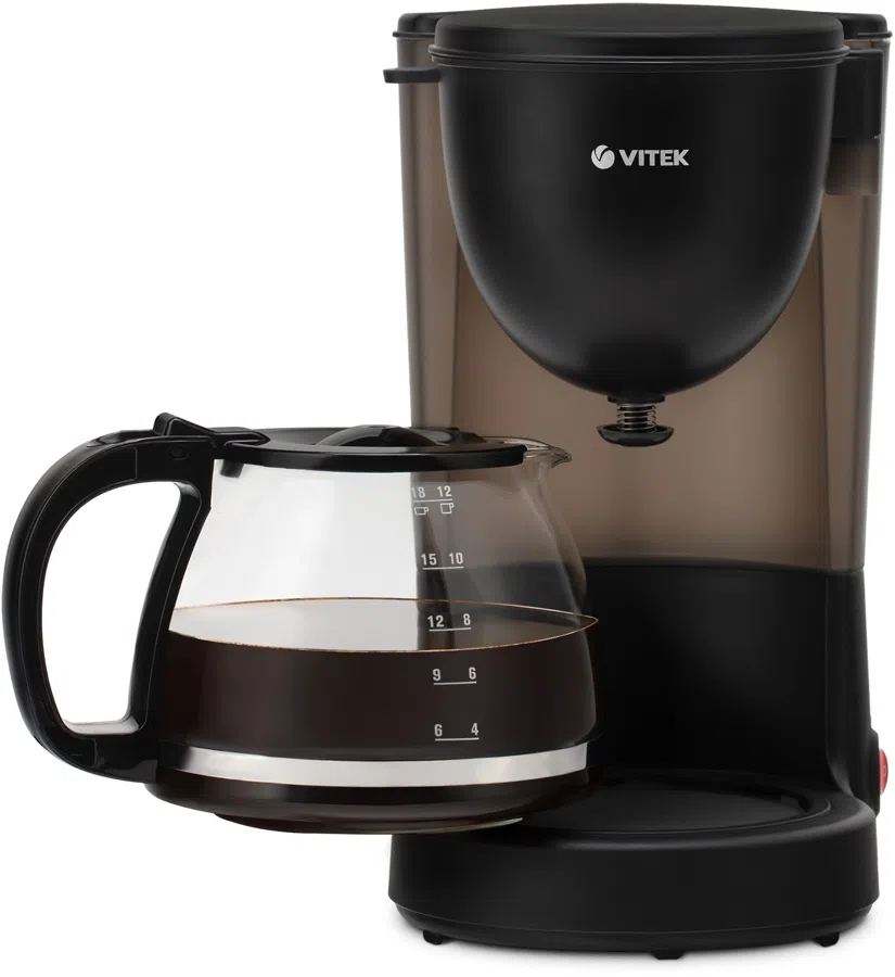 Кофеварка капельная Vitek VT-1500 600Вт черный