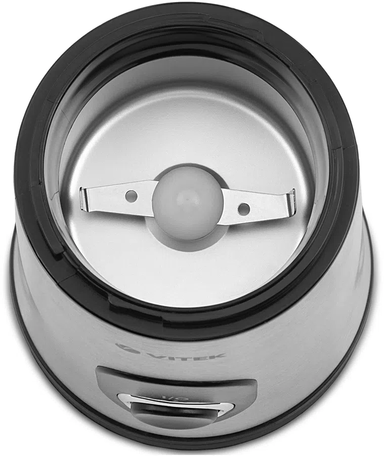 Кофемолка Vitek VT-1546 150Вт сист.помол.:ротац.нож вместим.:50гр серебристый