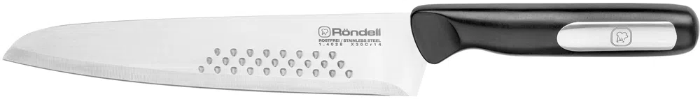 Набор ножей кухон. Rondell Bayoneta RD-1569 компл.:4предм. разд.дос. черный блистер