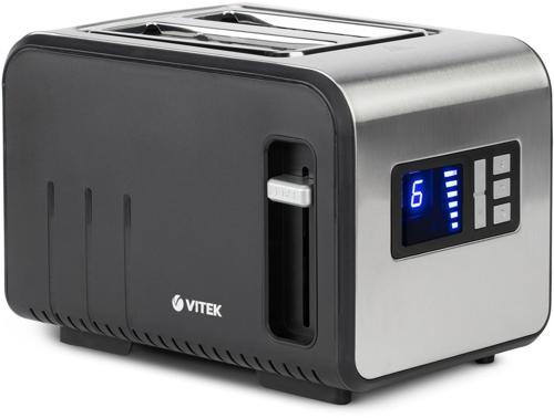 Тостер Vitek VT-1576 800Вт серый