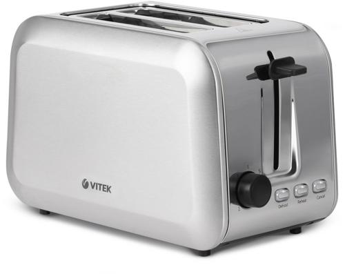 Тостер Vitek VT-1588 750Вт стальной