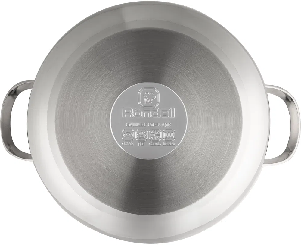 Кастрюля Rondell Calypso RDS-1672 5.8л. d=22см (с крышкой) стальной