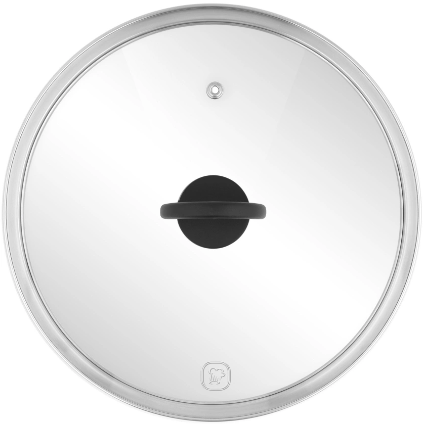 Крышка Rondell Handy RDA-1688 d=28см крыш.прозрачный руч.черная