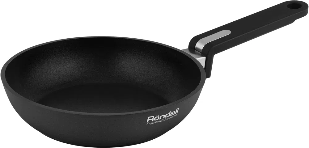 Сковорода Rondell Modern RDA-1720 круглая 24см покрытие: Xylan Plus ручка несъемная (без крышки) черный