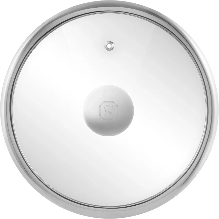 Крышка Rondell Modern RDA-1739 d=26см крыш.прозрачный руч.стальная