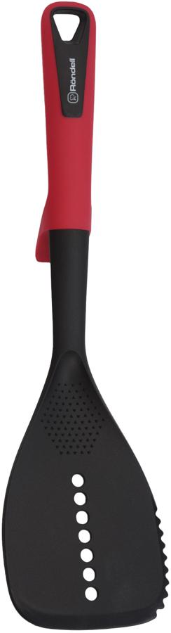 Лопатка для вторых блюд Rondell Craft RD-1871 черный/красный упак.:картонная подложка