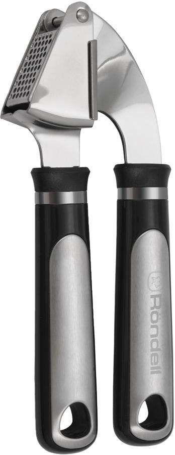 Чеснокодавилка Rondell Craft RD-1876 черный/стальной упак.:картонная подложка