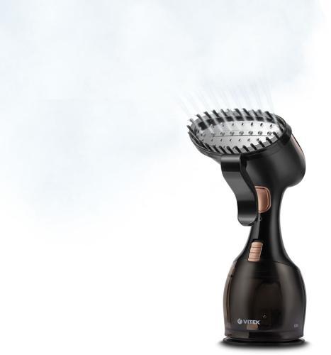 Отпариватель ручной Vitek VT-2440 1500Вт черный/золотистый