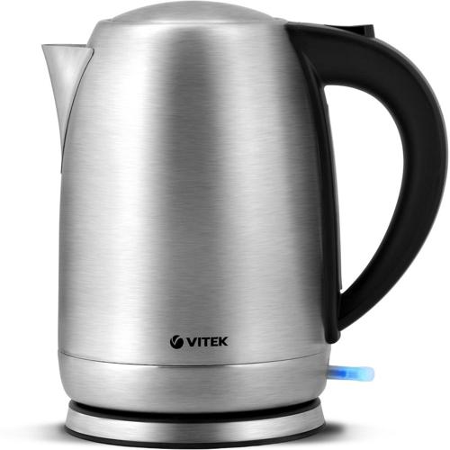 Чайник электрический Vitek VT-7033 1.7л. 2200Вт сталь корпус: металл/пластик