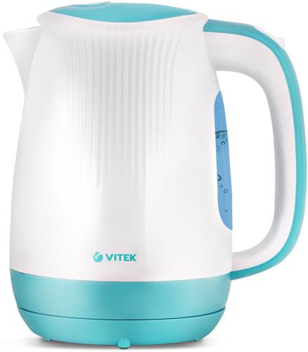 Чайник электрический Vitek VT-7059 1.7л. 2200Вт белый корпус: пластик