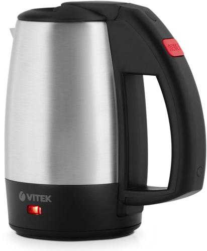 Чайник электрический Vitek VT-7088 1.7л. 1000Вт сталь корпус: нерж.сталь