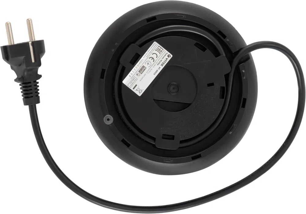 Чайник электрический Vitek VT-8803 1.7л. 2200Вт черный корпус: стекло