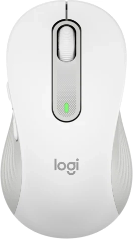 Мышь Logitech M650 L белый оптическая 4000dpi беспров. BT/Radio USB 5but (910-006389)