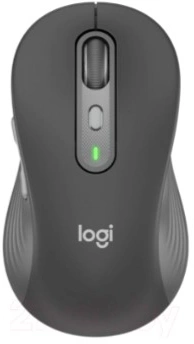 Мышь Logitech M750 L Large графитовый оптическая 4000dpi беспров. BT/Radio USB 5but (910-006266)