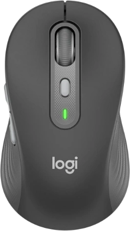 Мышь Logitech M750 графитовый оптическая 4000dpi беспров. BT/Radio USB 5but (910-006269)