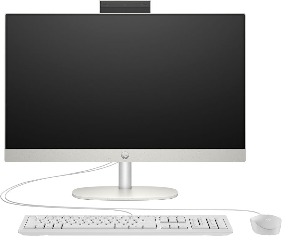 Моноблок HP ProOne 240 G10 23.8" Full HD i5 1335U (1.3) 8Gb SSD512Gb UHDG FreeDOS GbitEth WiFi BT 90W клавиатура мышь Cam черный 1920x1080
