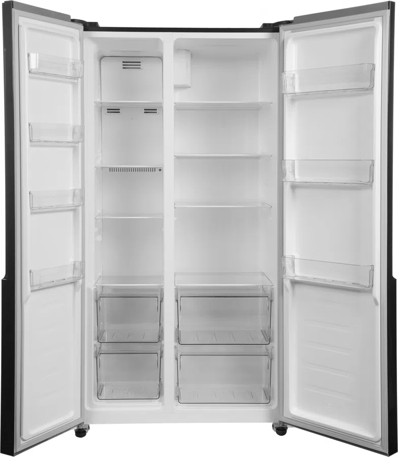 Холодильник Kraft KF-MS4801BI 2-хкамерн. черный инвертер