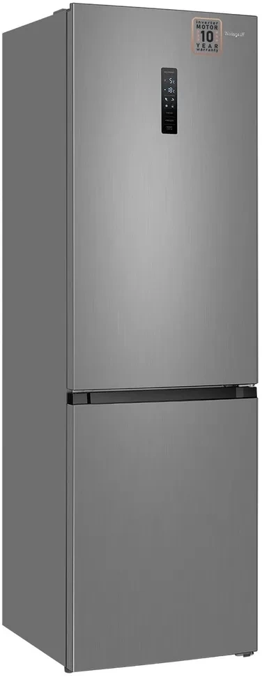 Холодильник Weissgauff WRK 2000 Total NoFrost Inverter Inox 2-хкамерн. нержавеющая сталь инвертер