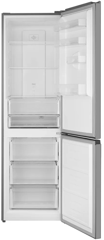 Холодильник Weissgauff WRK 2000 Total NoFrost Inverter Inox 2-хкамерн. нержавеющая сталь инвертер