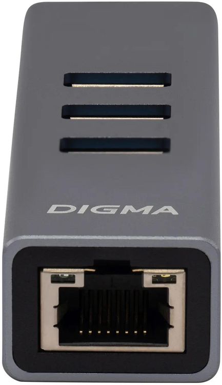 Сетевой адаптер Gigabit Ethernet Digma DLA-GEUCH3 USB 3.0