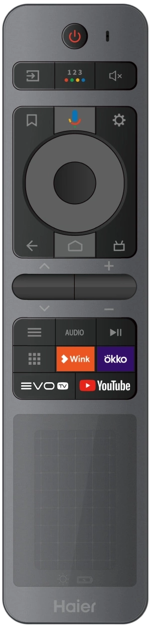 Телевизор OLED Haier 55" S9 Pro Frameless черный 4K Ultra HD 120Hz DVB-T DVB-T2 DVB-C DVB-S2 USB WiFi Smart TV