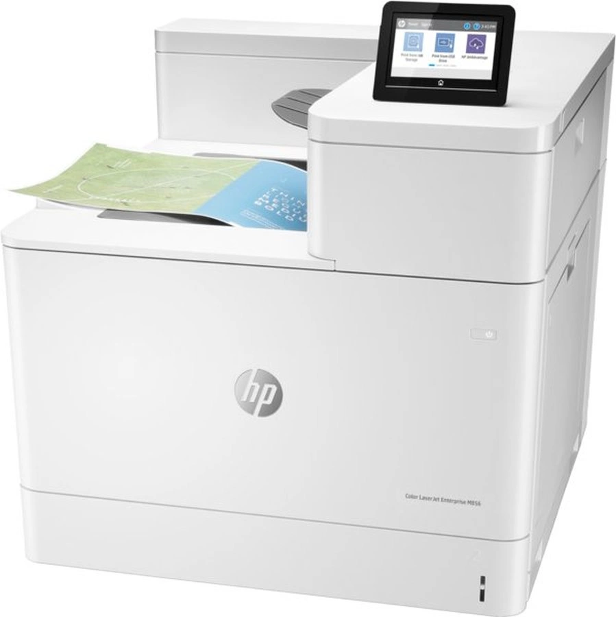 Принтер лазерный HP Color LaserJet Enterprise M856dn (T3U51A) A3 Duplex белый