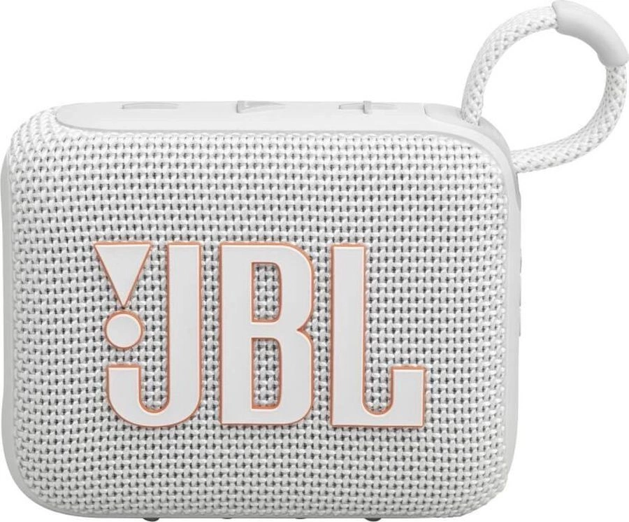 Колонка порт. JBL GO 4 белый 4.2W 1.0 BT 850mAh (JBLGO4WHT)