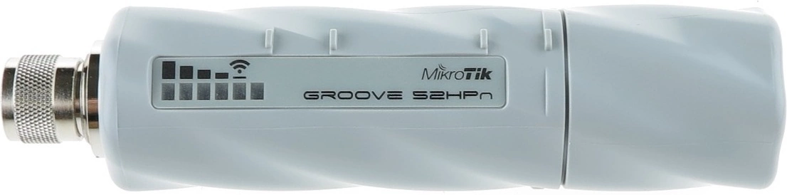 Точка доступа MikroTik Groove 52 (RBGROOVE52HPN) N150 10/100BASE-TX серый