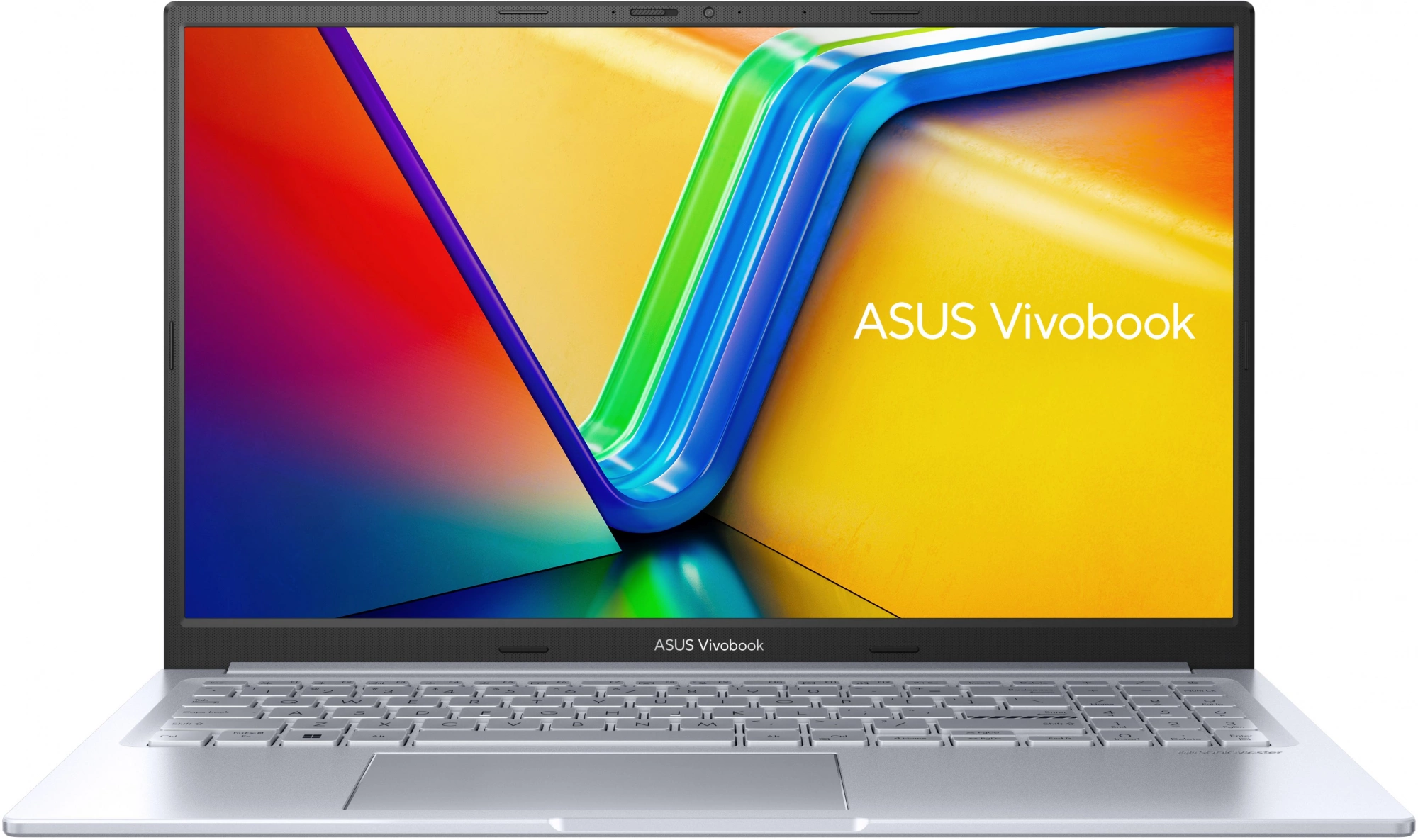 Ноутбук Asus Vivobook 15X OLED K3504VA-MA556 Core i7 1355U 16Gb SSD1Tb Intel Iris Xe graphics 15.6" OLED 2.8K (2880x1620) noOS silver WiFi BT Cam (90NB10A2-M00NH0)