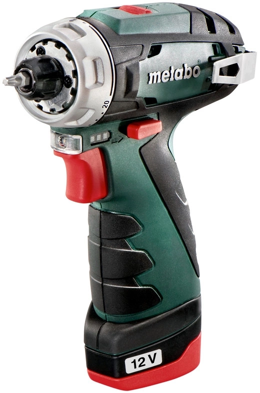 Дрель-шуруповерт Metabo Powermaxx BS Basic Set аккум. патрон:быстрозажимной (кейс в комплекте) (600080710)